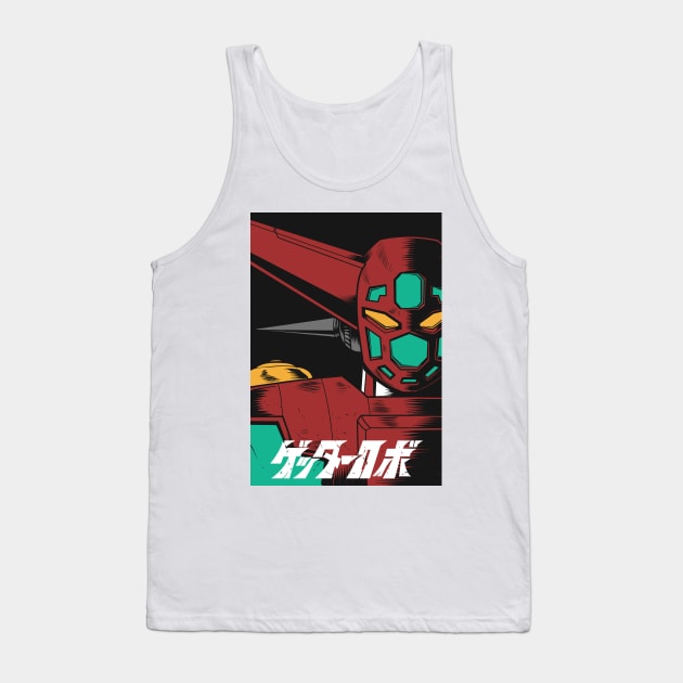 Getter Robo 1 Tank Top by WahyudiArtwork